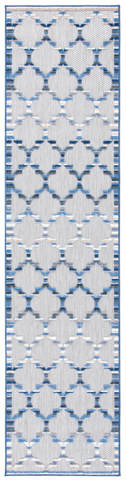 Safavieh Cabana Cbn333G Grey/Blue Area Rug