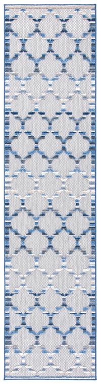 Safavieh Cabana Cbn333G Grey/Blue Area Rug