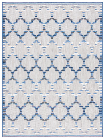 Safavieh Cabana Cbn333G Grey/Blue Area Rug