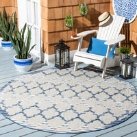 Safavieh Cabana Cbn333G Grey/Blue Area Rug