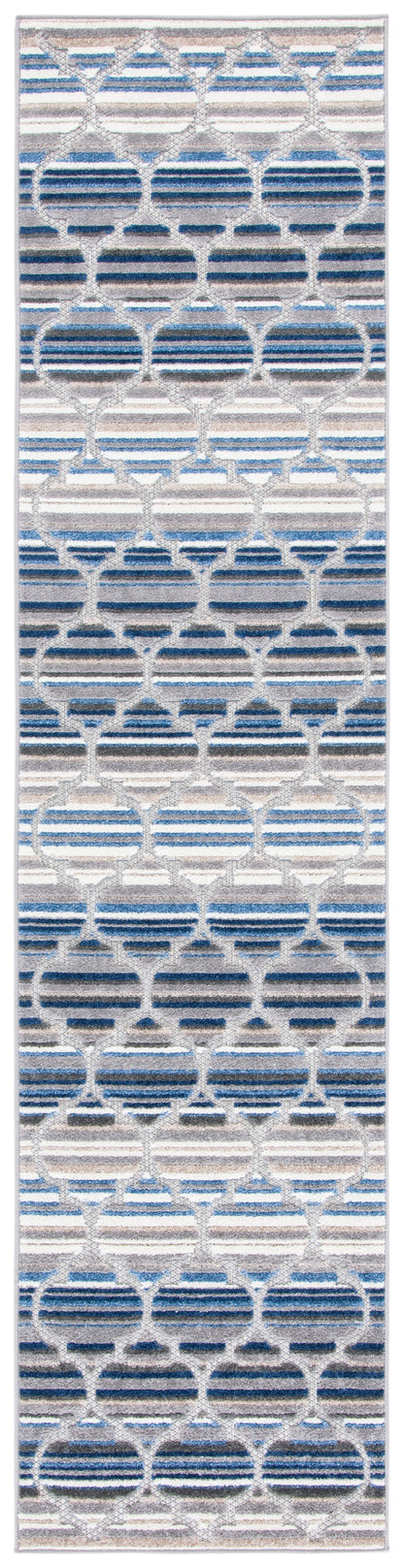 Safavieh Cabana Cbn333M Blue/Grey Area Rug