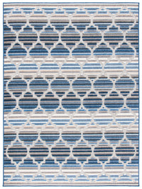 Safavieh Cabana Cbn333M Blue/Grey Area Rug