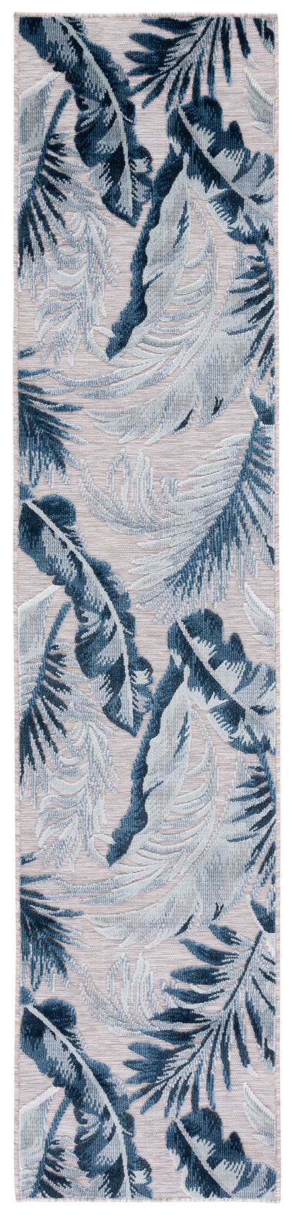 Safavieh Cabana Cbn452F Grey/Navy Area Rug