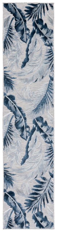 Safavieh Cabana Cbn452N Grey/Navy Area Rug