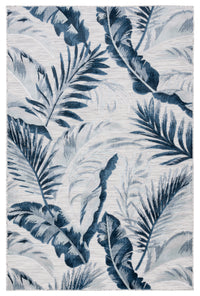 Safavieh Cabana Cbn452N Grey/Navy Area Rug