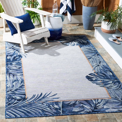 Safavieh Cabana Cbn453N Ivory/Navy Area Rug