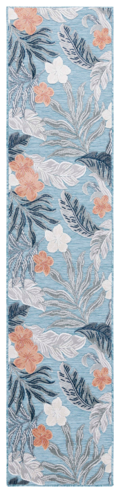 Safavieh Cabana Cbn456M Blue/Grey Area Rug