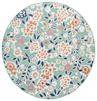 Safavieh Cabana Cbn485N Green/Navy Area Rug