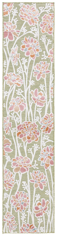 Safavieh Cabana Cbn486Y Green/Pink Area Rug