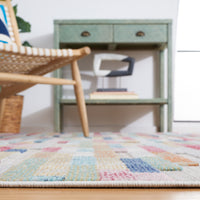 Safavieh Cabana Cbn531Q Red Aqua/Ivory Area Rug