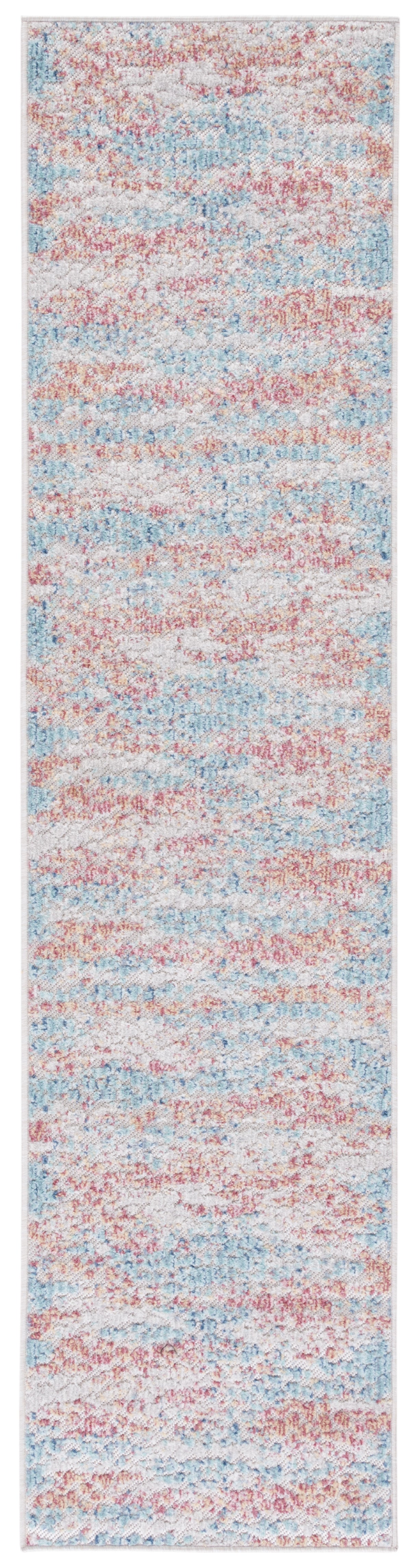 Safavieh Cabana Cbn533J Aqua/Pink Area Rug