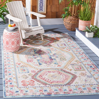 Safavieh Cabana Cbn541P Rust Blue/Ivory Area Rug