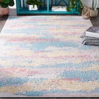 Safavieh Cabana Cbn561J Aqua/Pink Area Rug