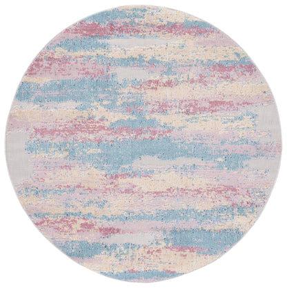 Safavieh Cabana Cbn561J Aqua/Pink Area Rug