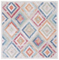 Safavieh Cabana Cbn571P Red Blue Multi Area Rug