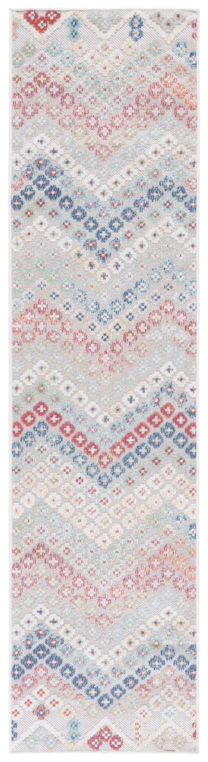 Safavieh Cabana Cbn592P Rust Blue/Ivory Area Rug