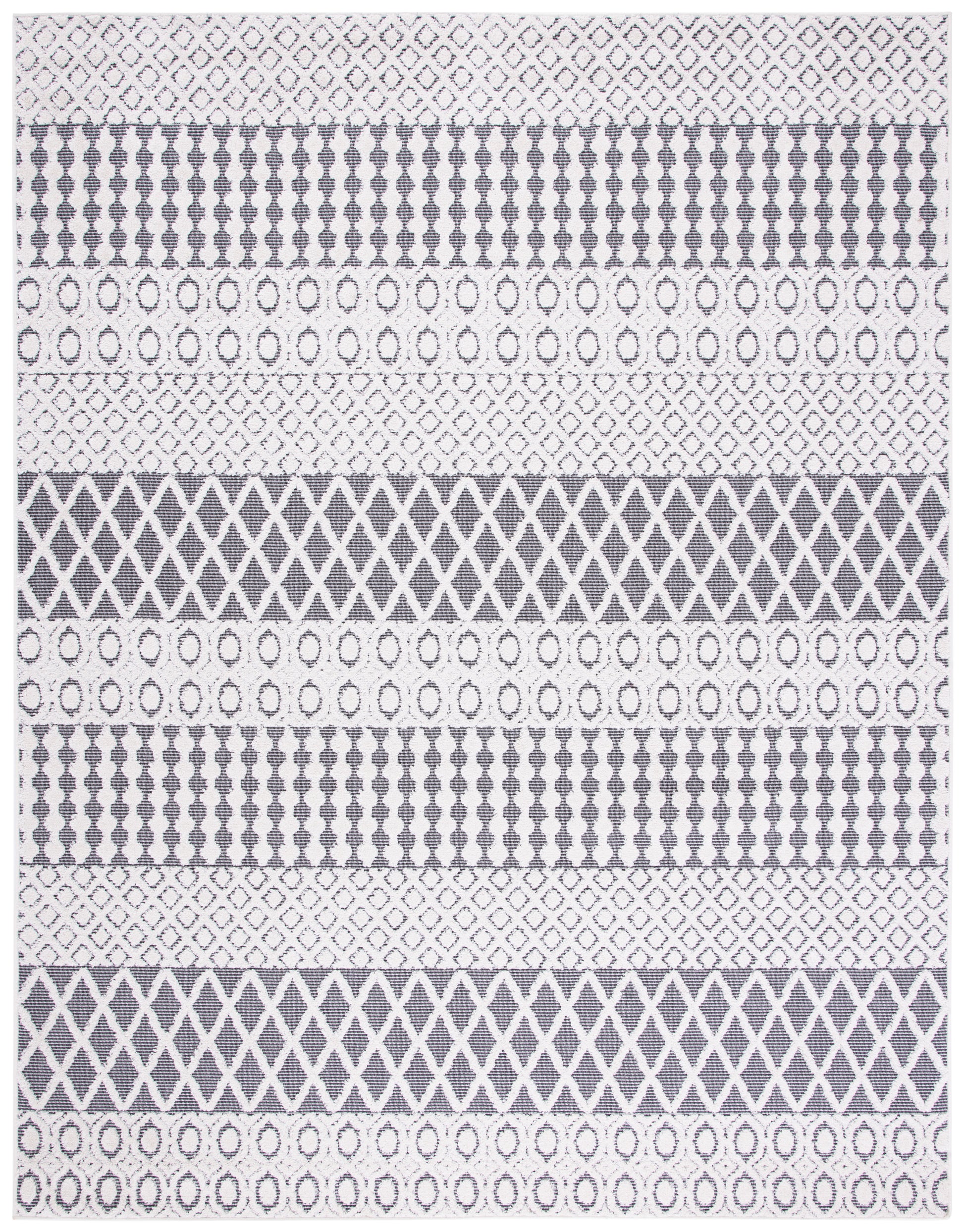 Safavieh Cabana Cbn652A Ivory/Grey Area Rug