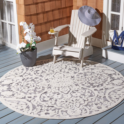 Safavieh Cabana Cbn656A Ivory/Grey Area Rug