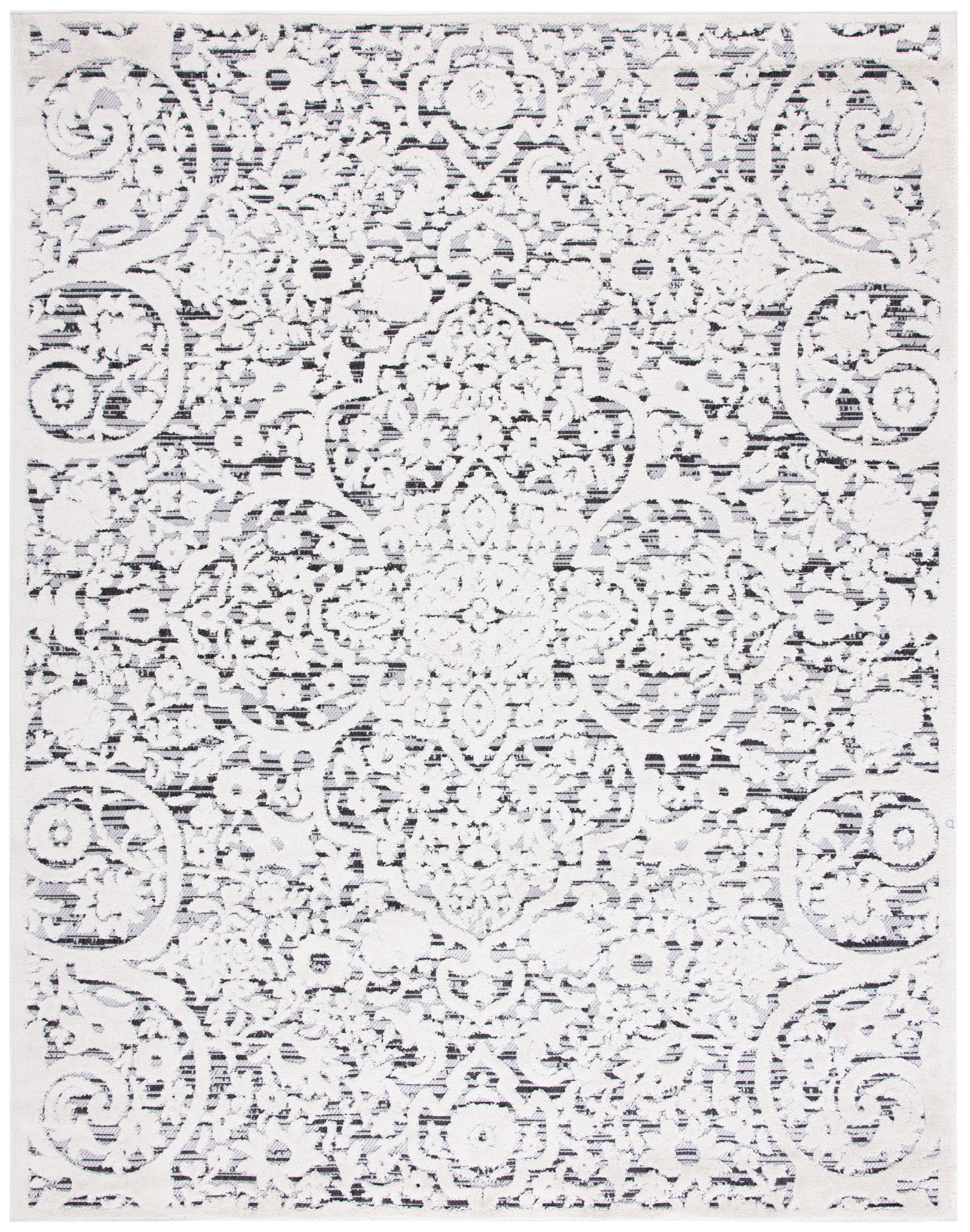 Safavieh Cabana Cbn656A Ivory/Grey Area Rug