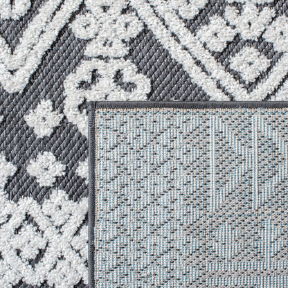 Safavieh Cabana Cbn658A Ivory/Grey Area Rug