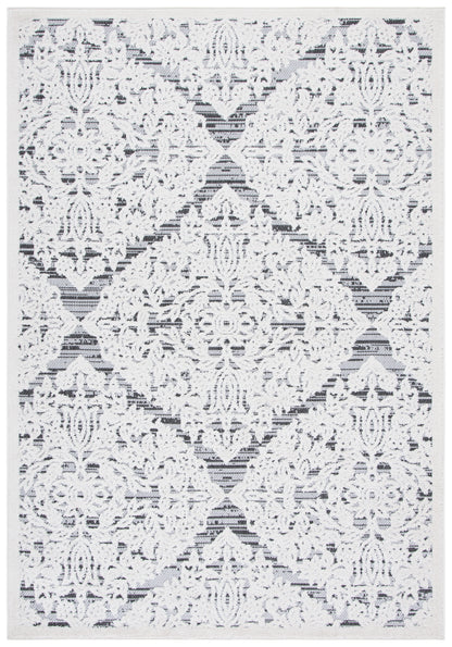 Safavieh Cabana Cbn660A Ivory/Grey Area Rug