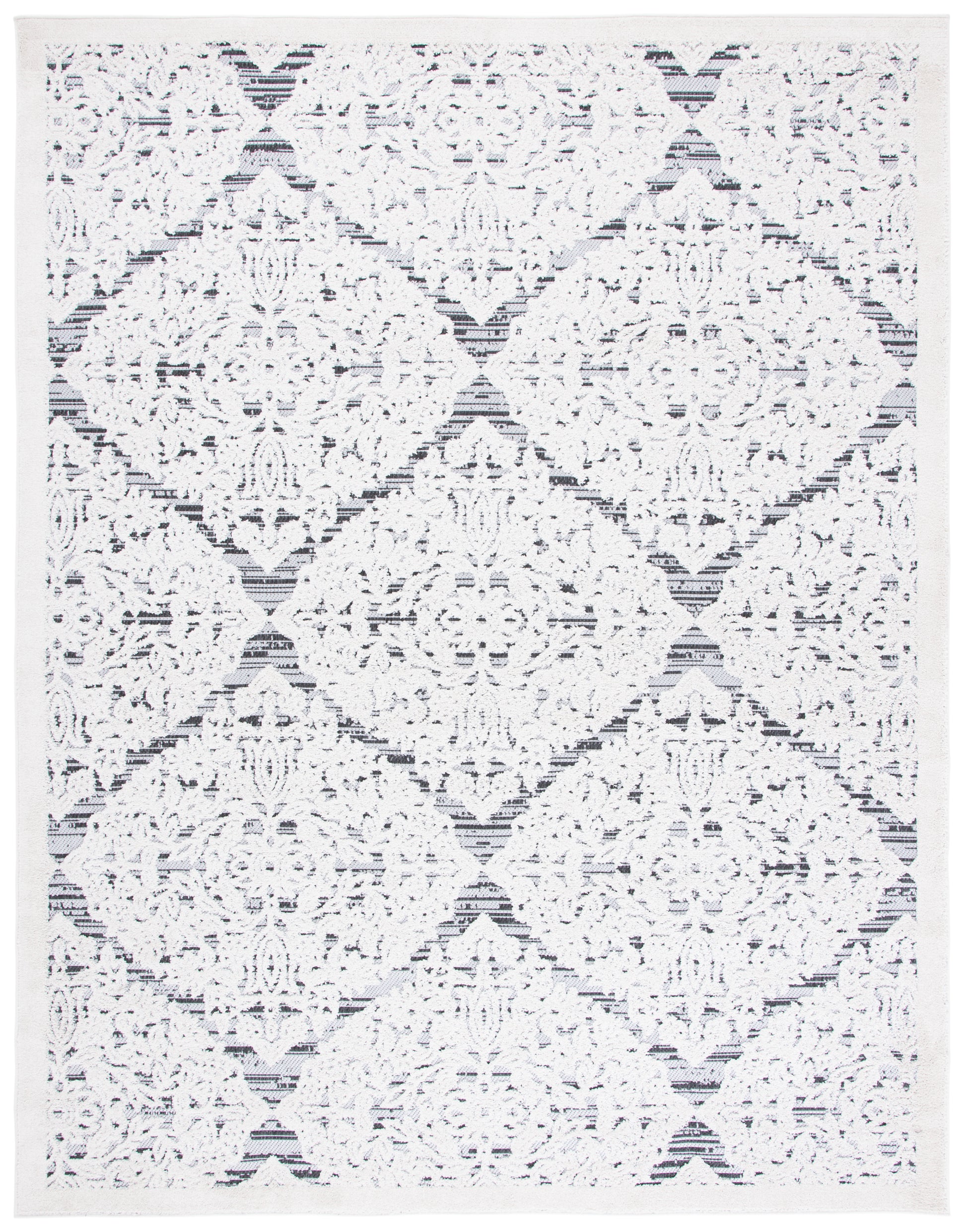 Safavieh Cabana Cbn660A Ivory/Grey Area Rug