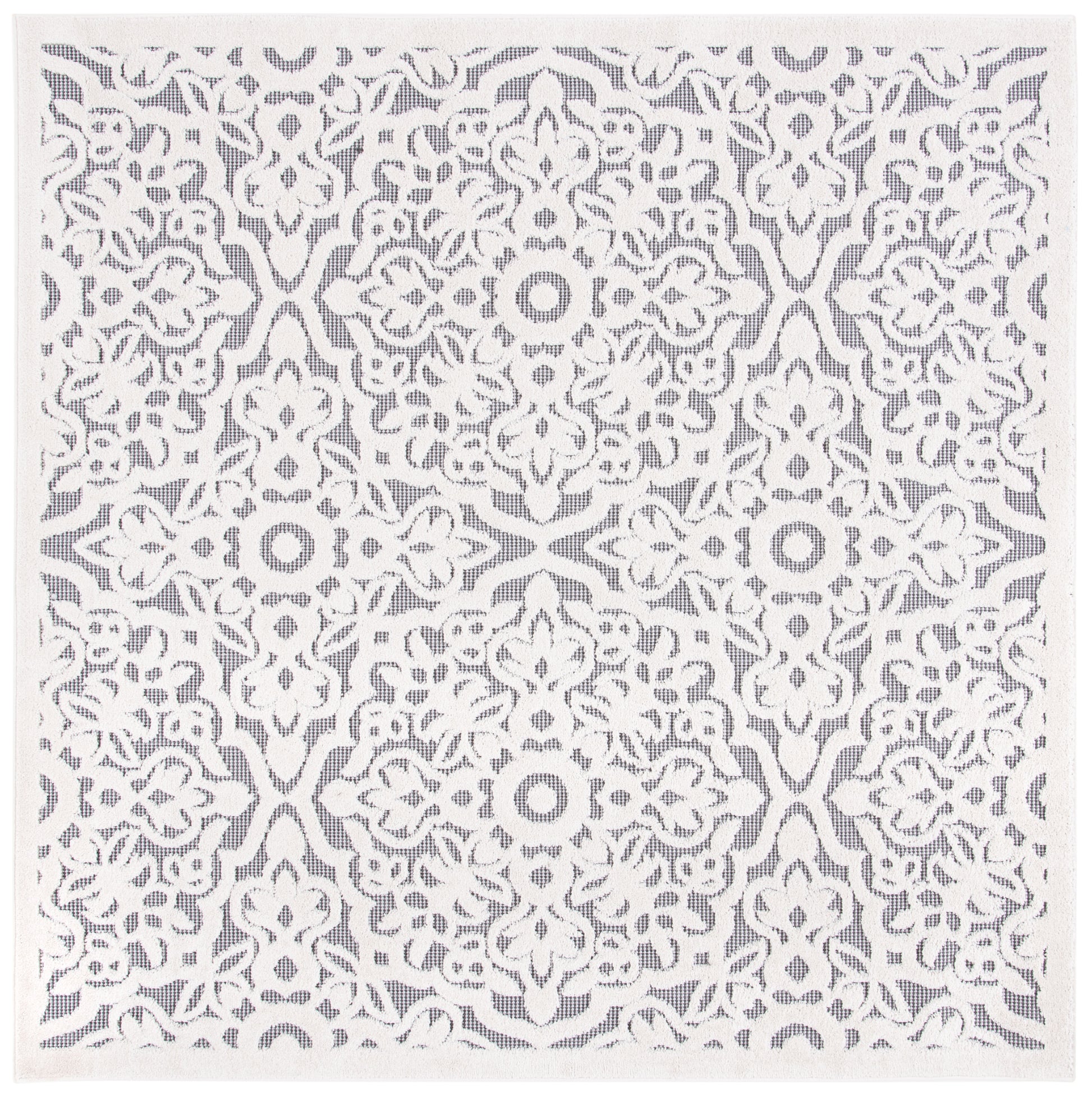 Safavieh Cabana Cbn662A Ivory/Grey Area Rug