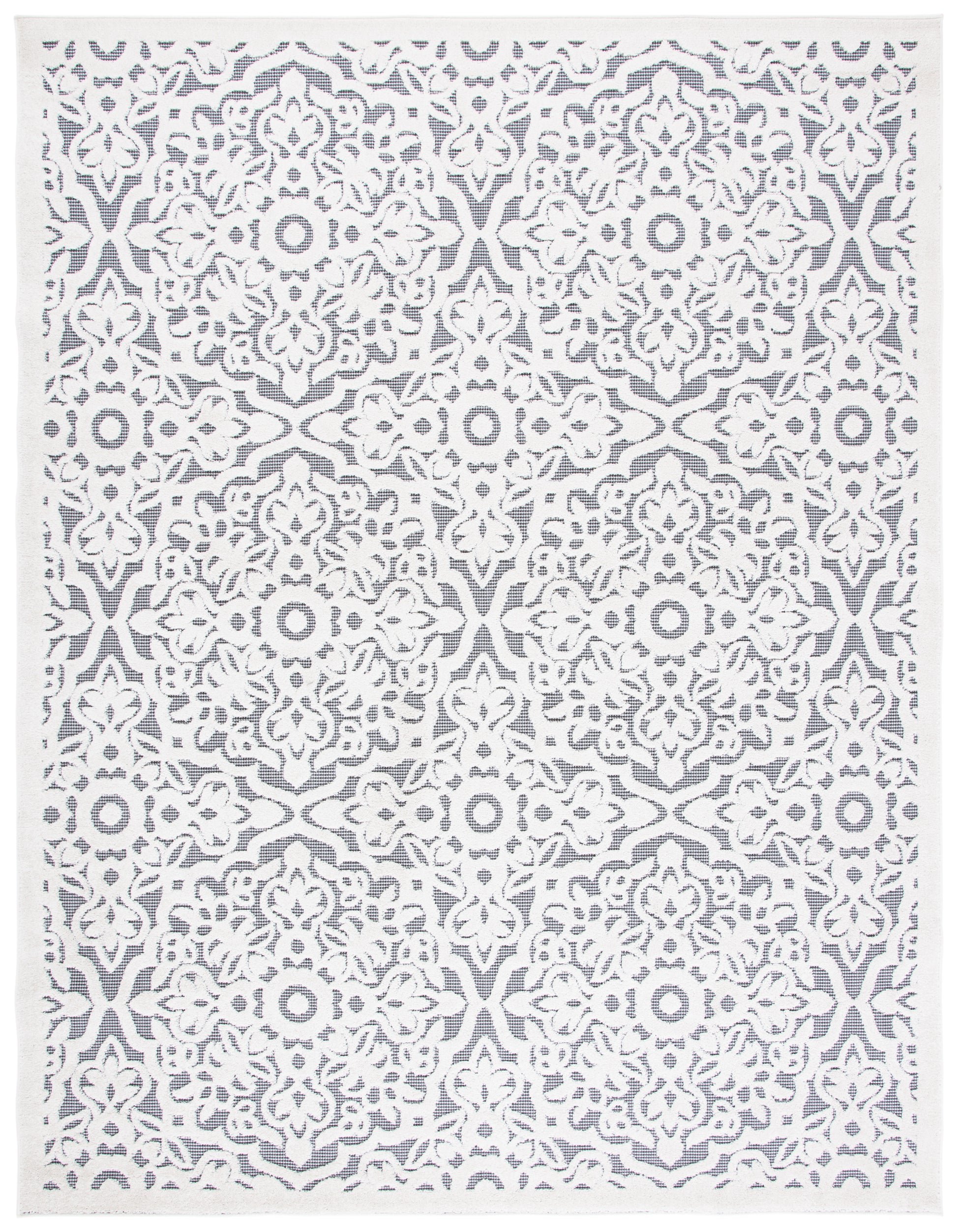 Safavieh Cabana Cbn662A Ivory/Grey Area Rug