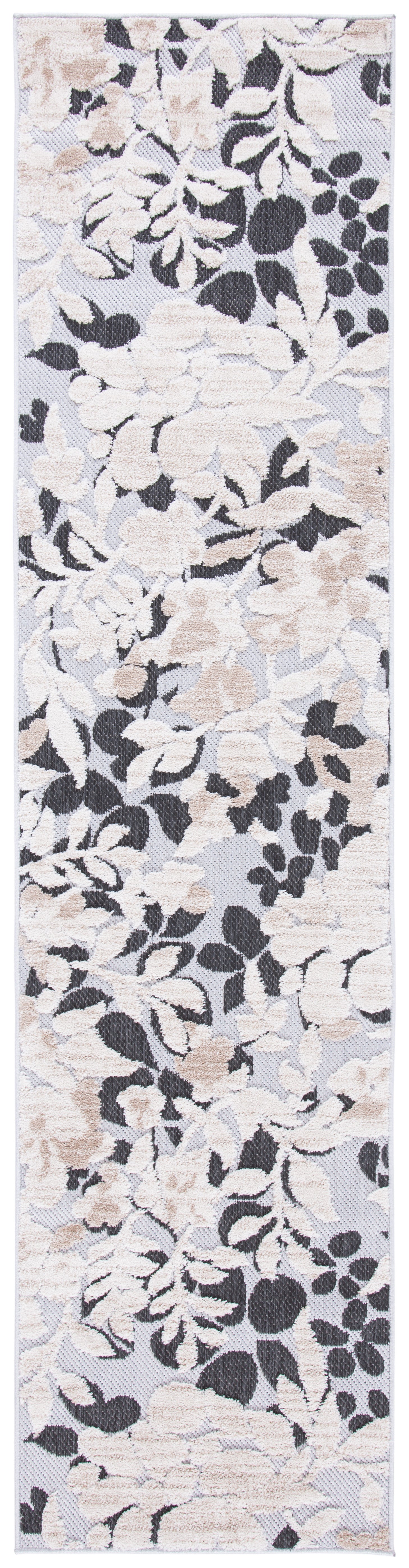 Safavieh Cabana Cbn672A Ivory/Charcoal Area Rug