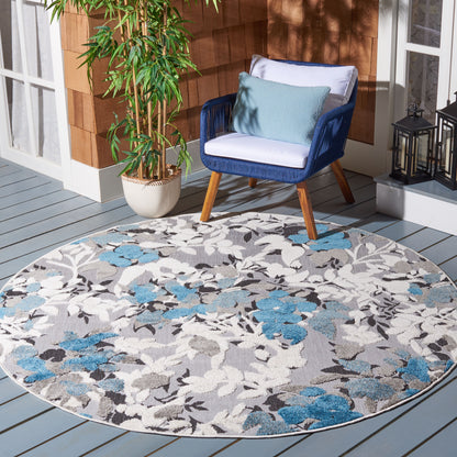 Safavieh Cabana Cbn674B Beige/Blue Area Rug