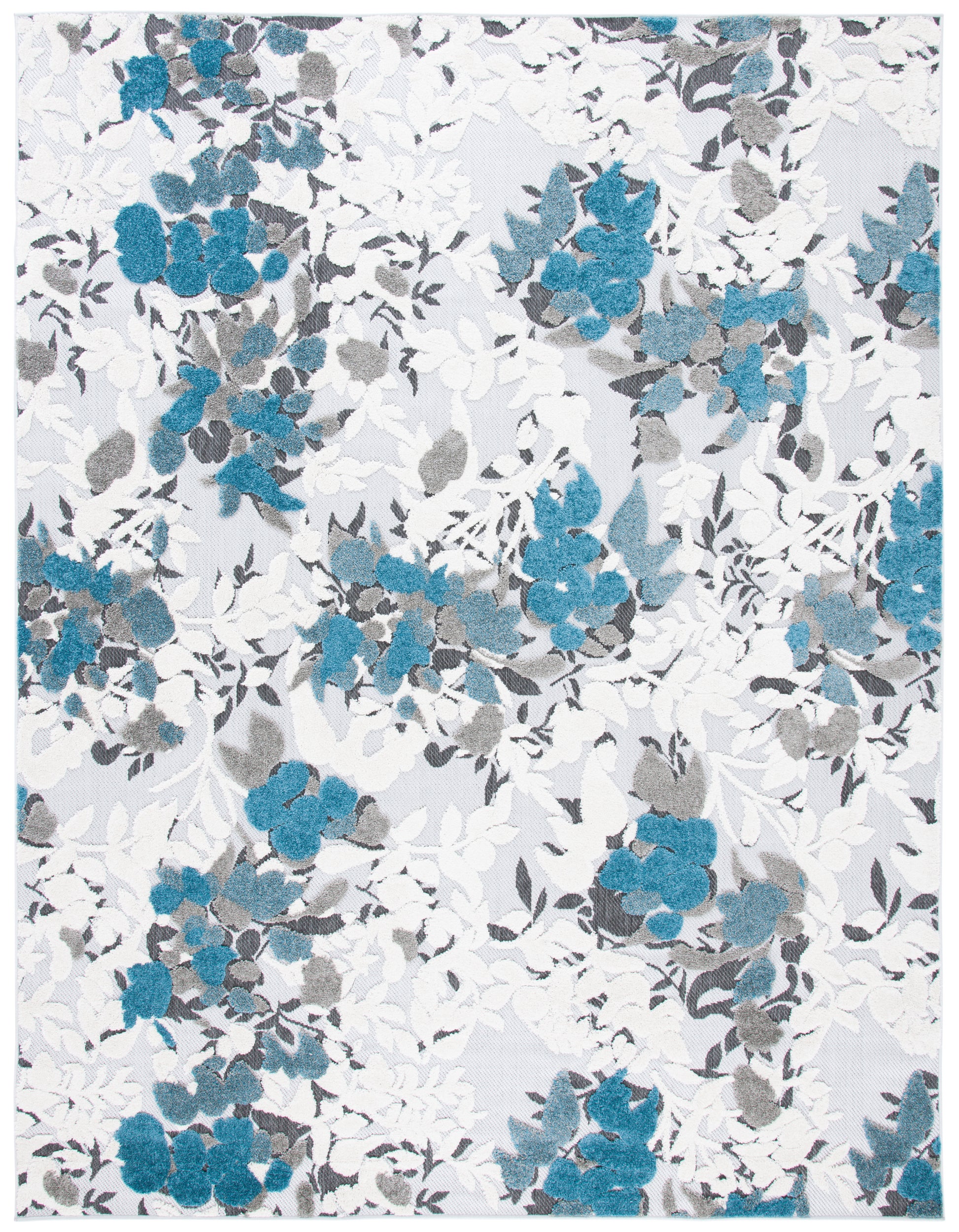 Safavieh Cabana Cbn674B Beige/Blue Area Rug