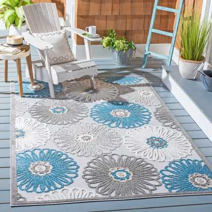 Safavieh Cabana Cbn676B Beige/Blue Area Rug