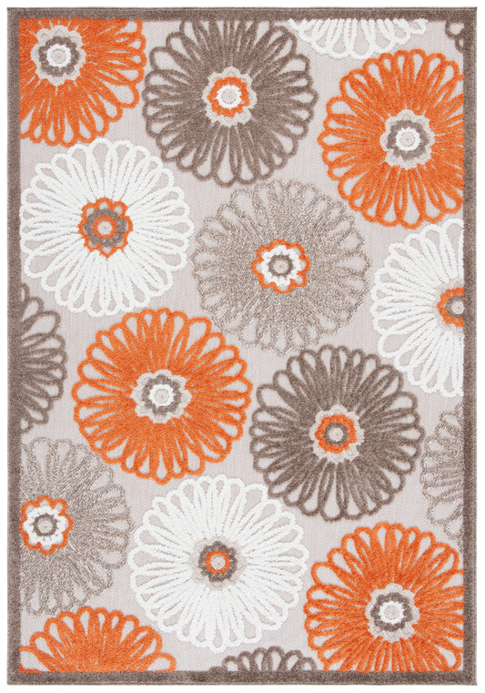 Safavieh Cabana Cbn676C Beige/Orange Area Rug