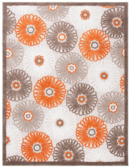 Safavieh Cabana Cbn676C Beige/Orange Area Rug