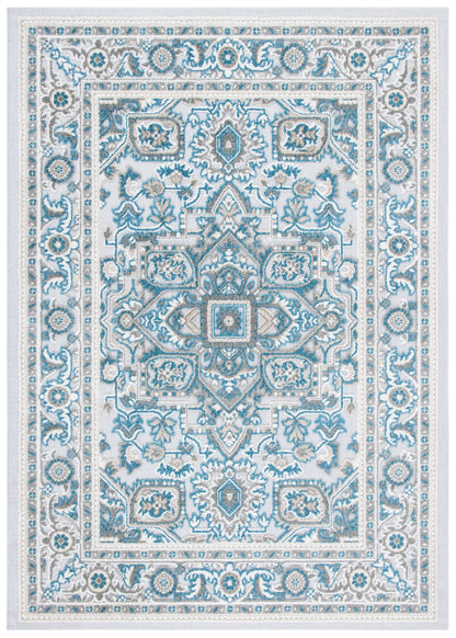 Safavieh Cabana Cbn680N Navy/Grey Area Rug