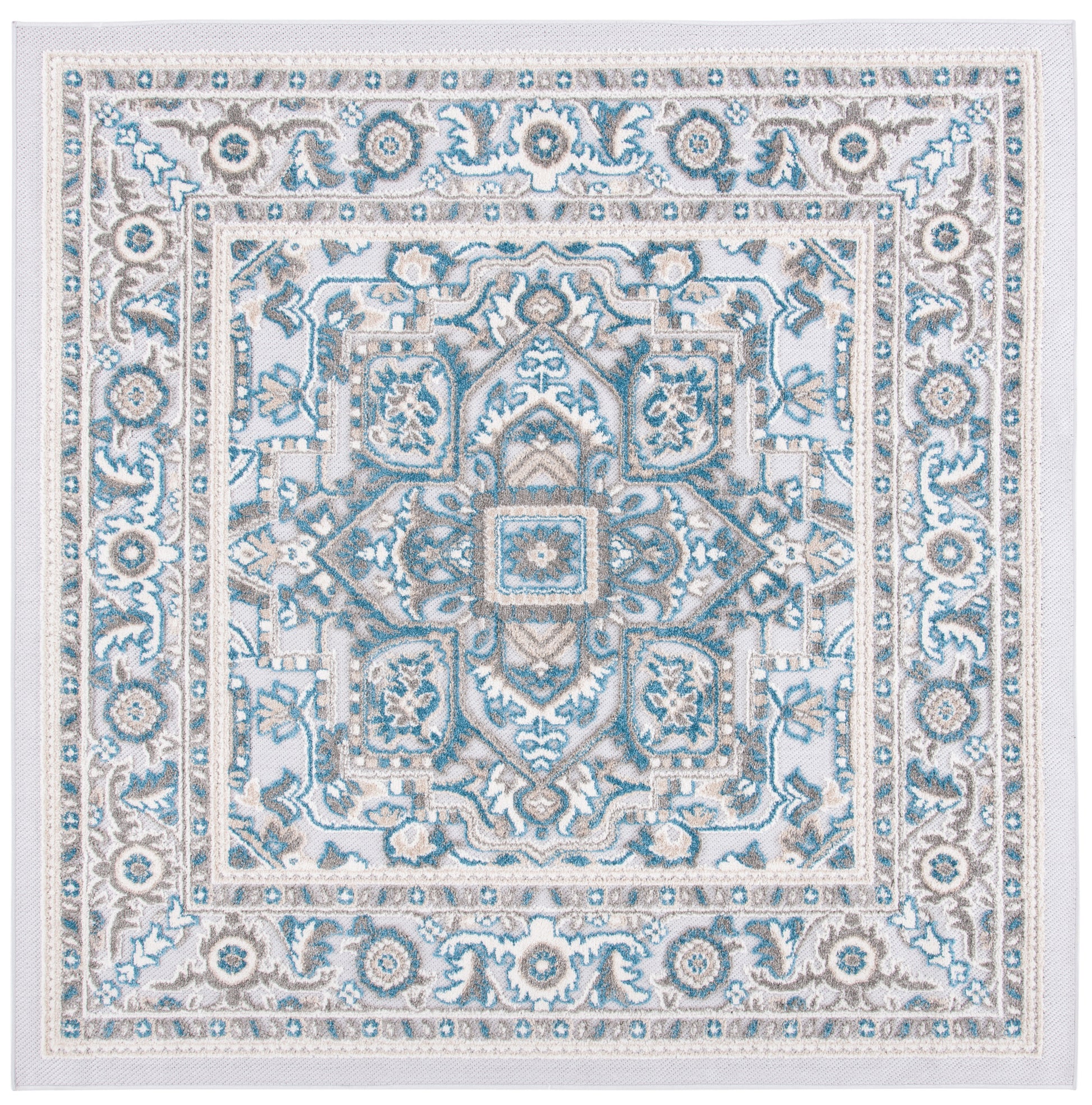 Safavieh Cabana Cbn680N Navy/Grey Area Rug