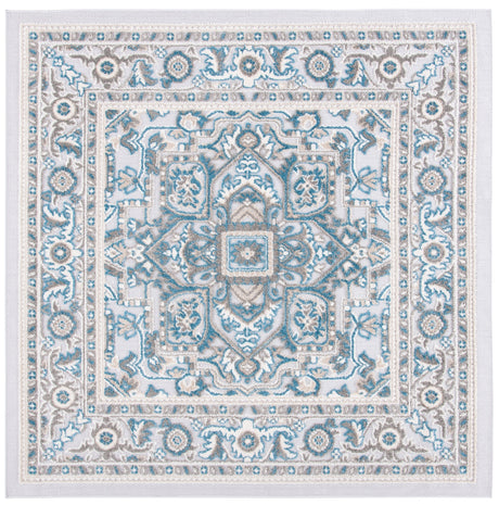 Safavieh Cabana Cbn680N Navy/Grey Rug.