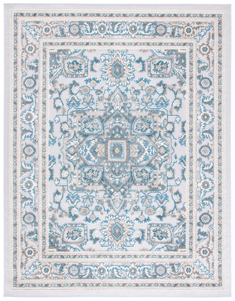 Safavieh Cabana Cbn680N Navy/Grey Rug.