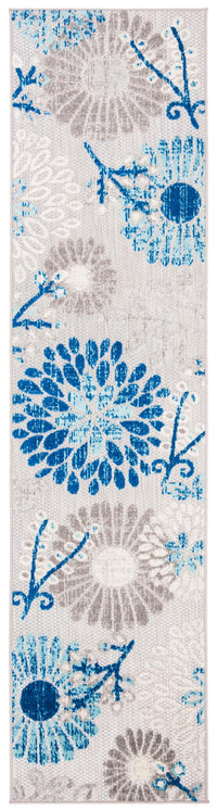 Safavieh Cabana Cbn832F Grey/Blue Area Rug