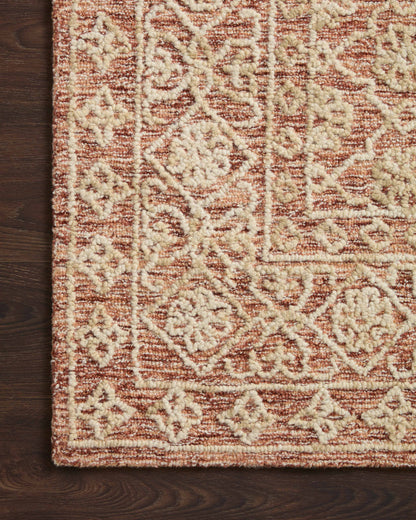 Loloi Cecelia Cec-01 Rust/Natural Area Rug