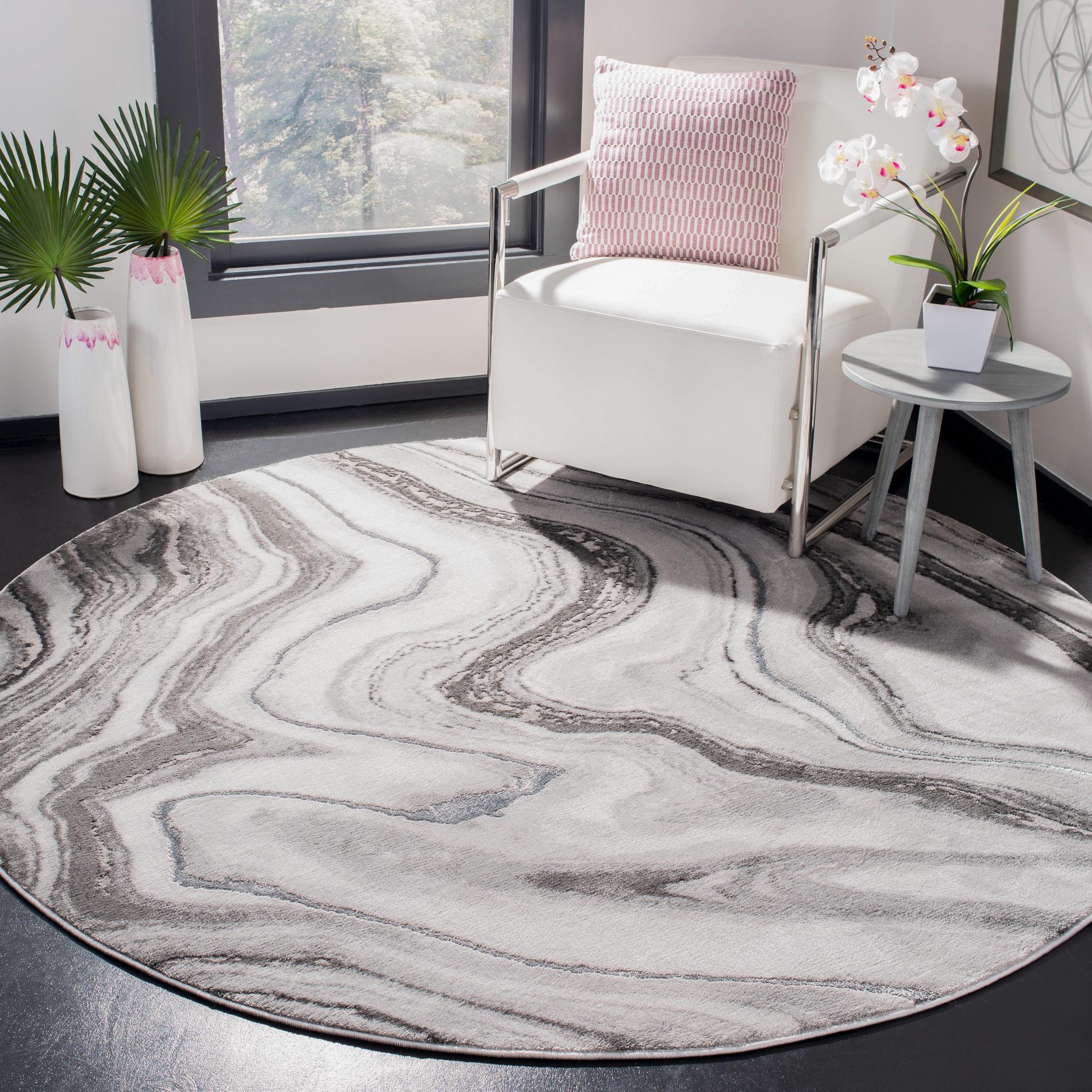 Safavieh Craft Cft819G Grey/Silver Area Rug