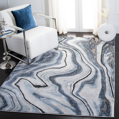 Safavieh Craft Cft819M Blue/Grey Area Rug