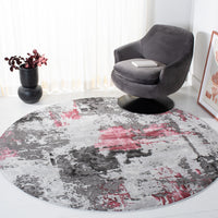 Safavieh Craft Cft820U Grey/Pink Area Rug