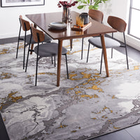 Safavieh Craft Cft860F Grey/Gold Area Rug