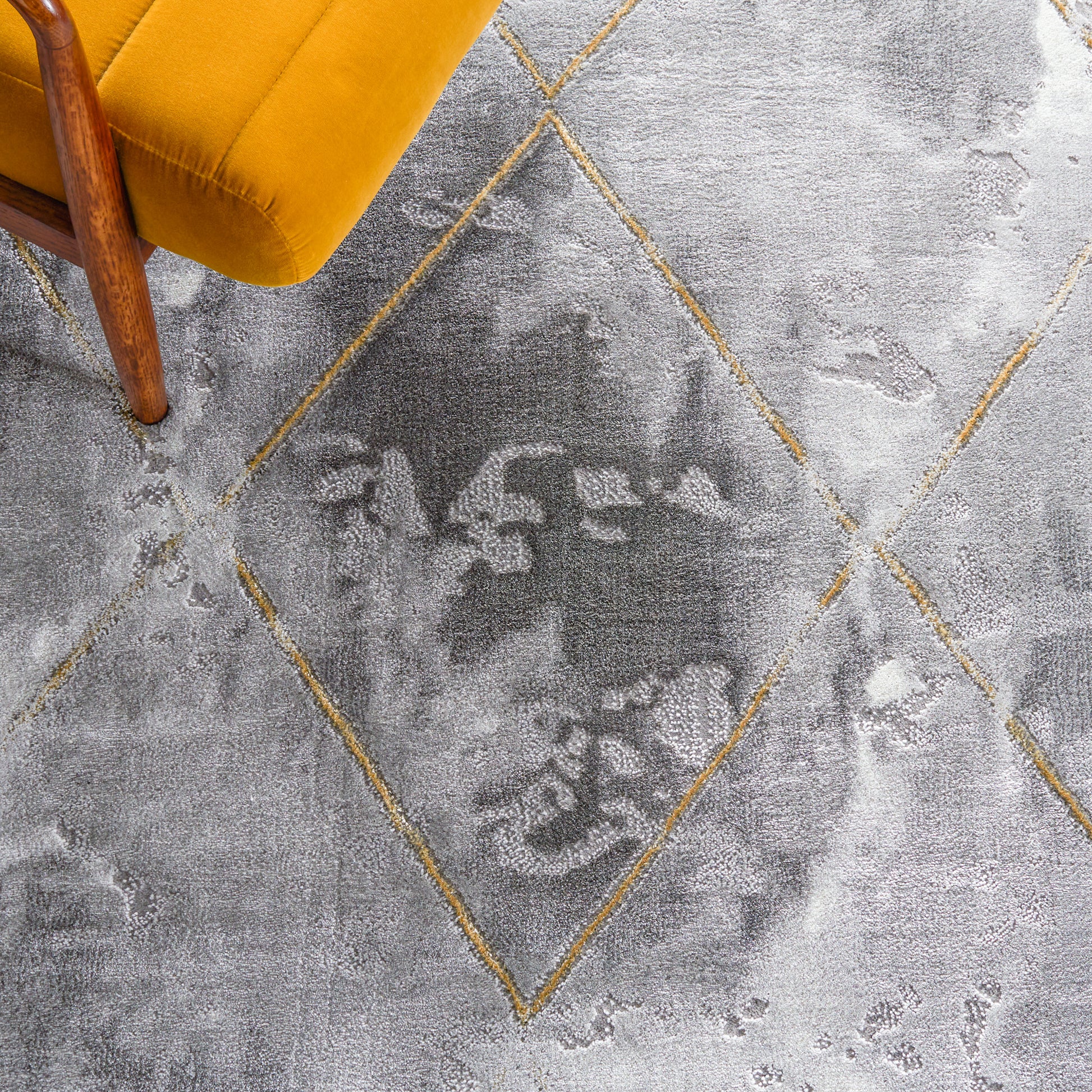 Safavieh Craft Cft862F Grey/Gold Area Rug