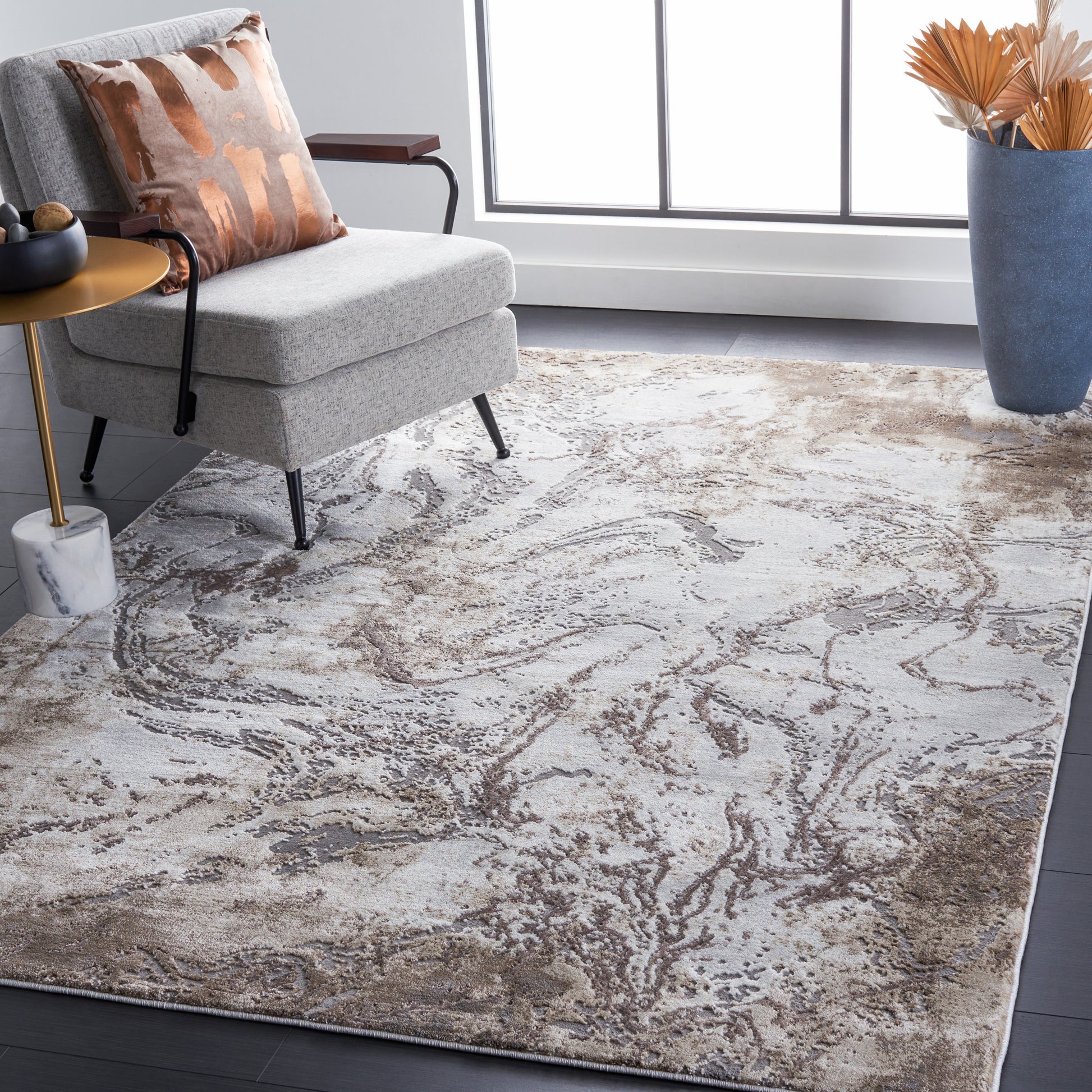 Safavieh Craft Cft864H Grey/Taupe Area Rug