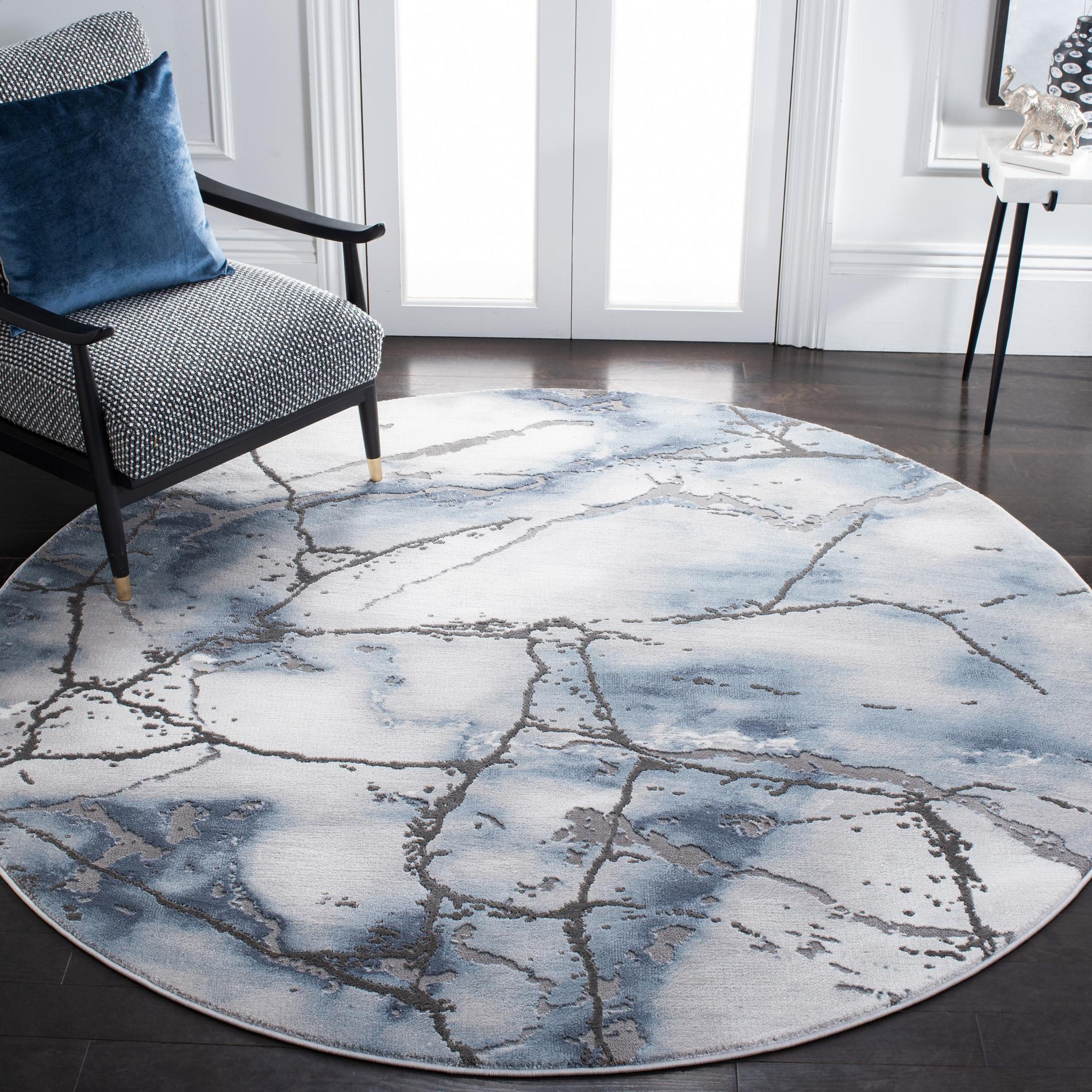 Safavieh Craft Cft877L Grey/Blue Area Rug