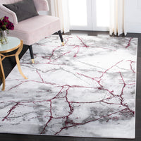 Safavieh Craft Cft877S Grey/Wine Area Rug