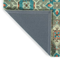 Kaleen Chancellor Cha10-75 Gray, Sage, Teal, Brown Area Rug