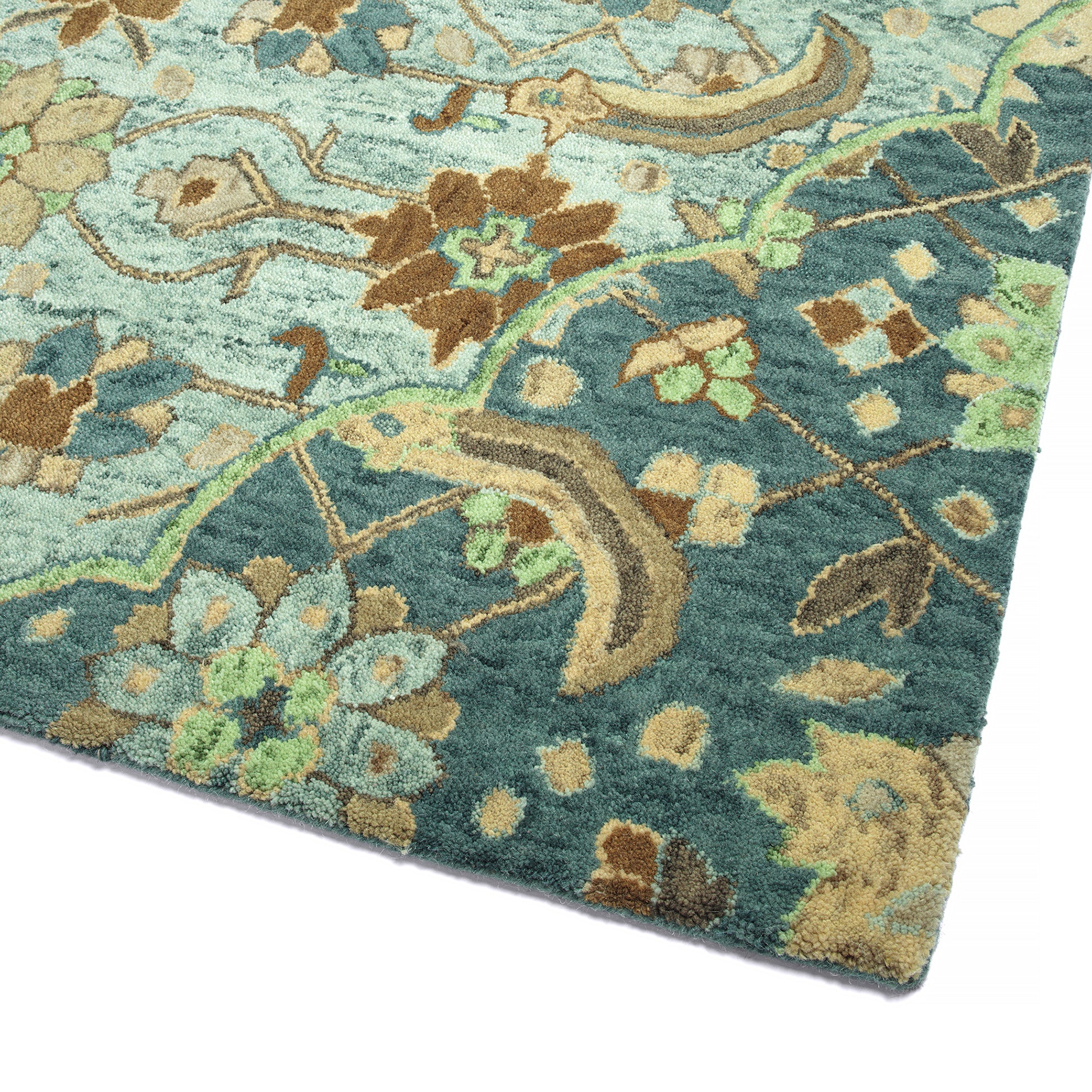 Kaleen Chancellor Cha12-79 Lt Blue, Denim, Sand, Brown Area Rug